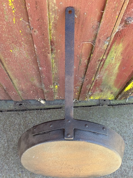 Early 20 Inch Colonial Period Skillet Exceptional
