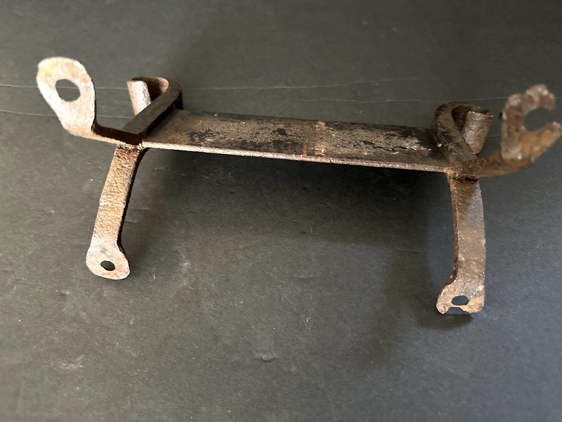 Early American Blacksmith Made Iron Boot Scraper