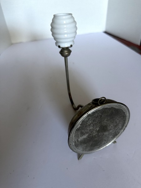 Antique Little Beauty Figural 2 way Oil lamp.