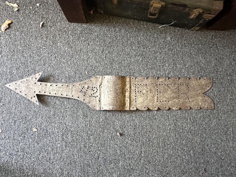 Vintage Civil War Period Punch Work Directional