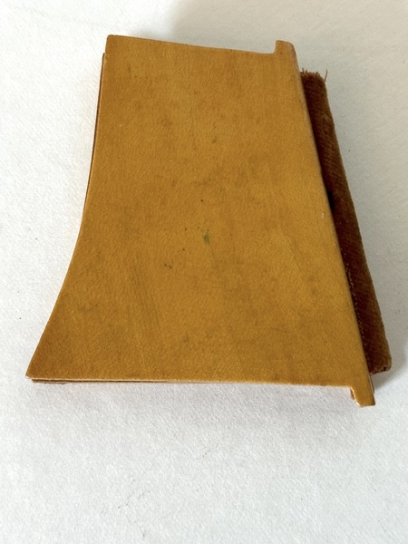 1880s White Mts Folding Wood Sewing Needle Case