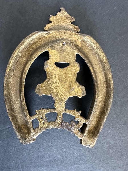 Cast Iron GAR Trivet W Good Paint