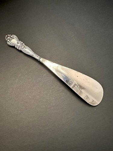 Nice Antique Childs Sterling Silver Shoe Horn
