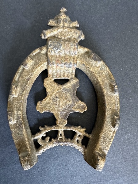 Cast Iron GAR Trivet W Good Paint