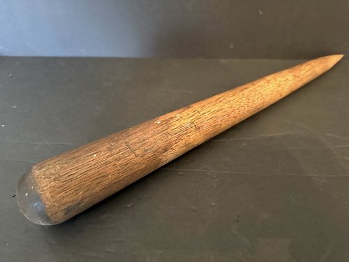 Vintage Boatman's Hickory Marlin Spike Sailors Fid