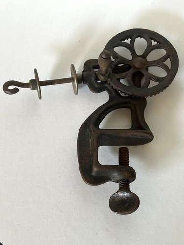 Vintage Mechanical Cast Iron Cord Yarn Winder