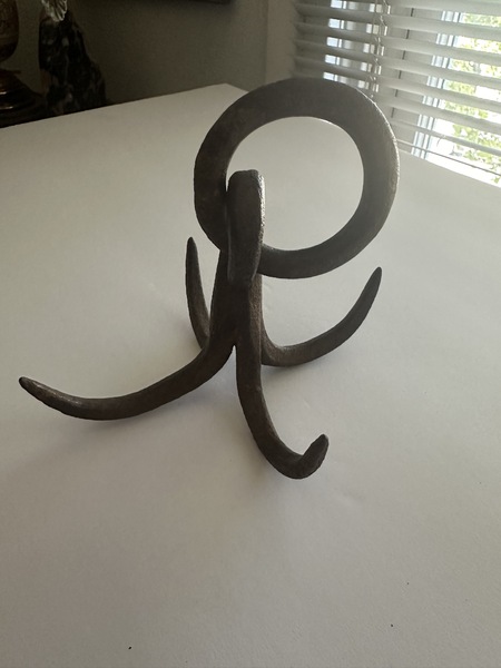 Primitive Blacksmith made 19th C Well Hook