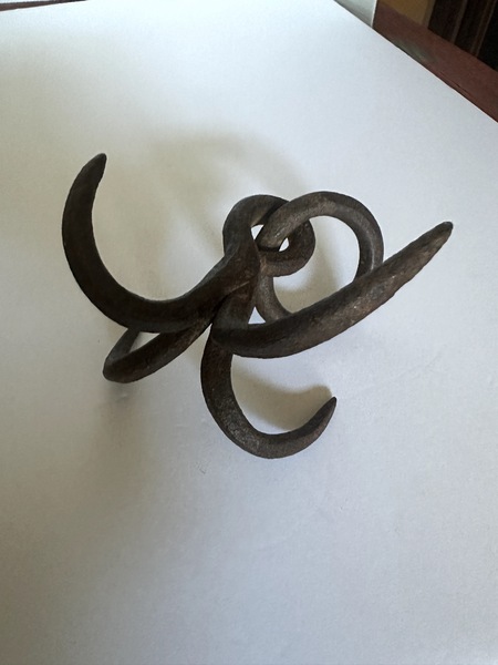 Primitive Blacksmith made 19th C Well Hook