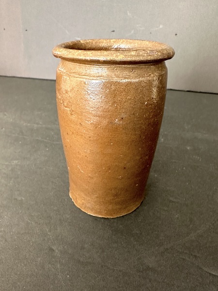 Small Antique Redware Jar