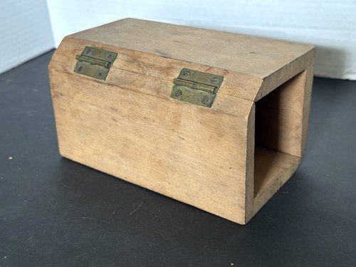 Large 19th C Wood Master Butter Mold from Vermont