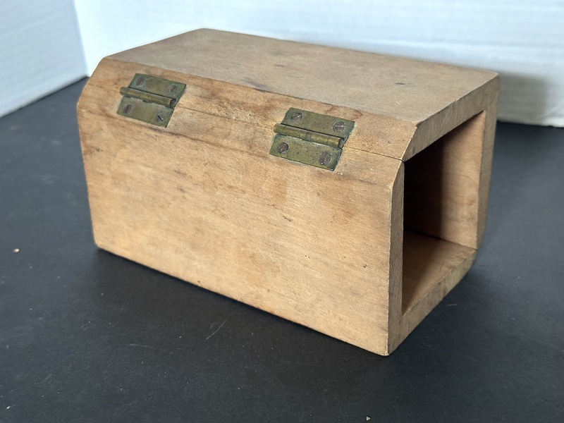Large 19th C Wood Master Butter Mold from Vermont
