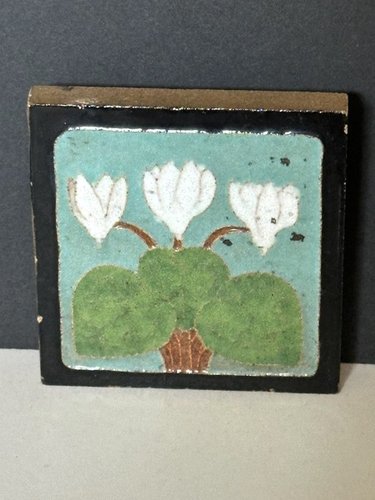 Trent Floral Art Tile Art Nouveau