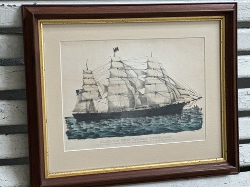 Currier and Ives The Great Republic Clipper Ship