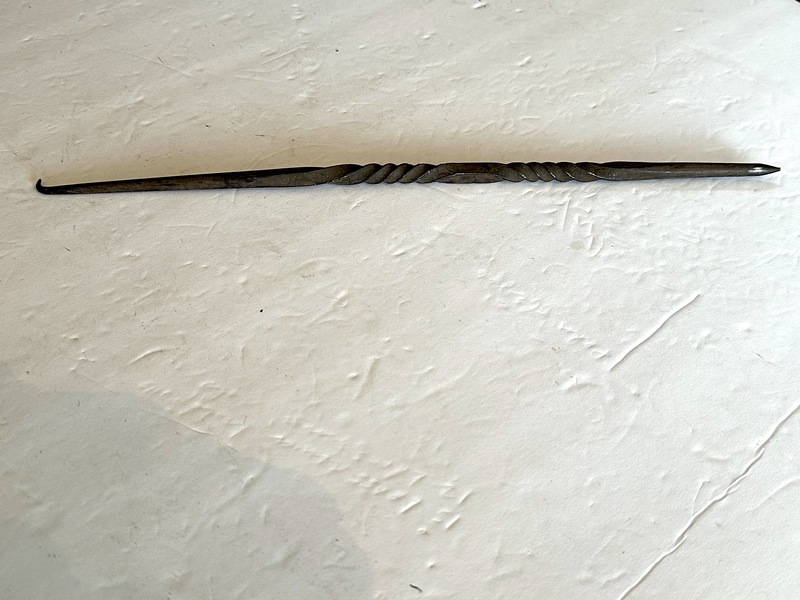 Early American Blacksmith Made Double Ended Awl