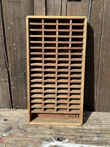 Antique Sixty Eight Hole Inn Key or Whatnot Cubby