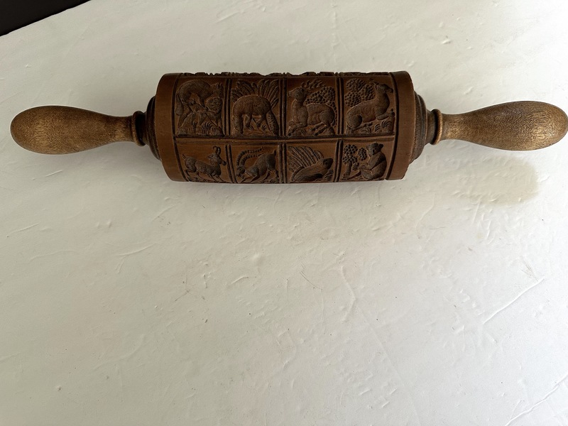Unusual Menagerie Cookie Rolling Pin