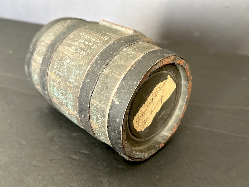 American Colonial Painted Multipurpose Wood Keg