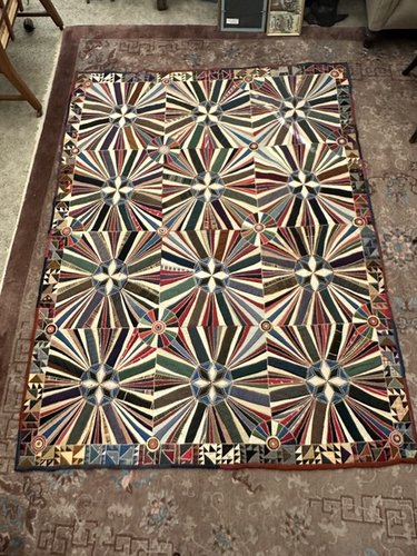 Totally Amazing Crazy Quilt Late 19th Century