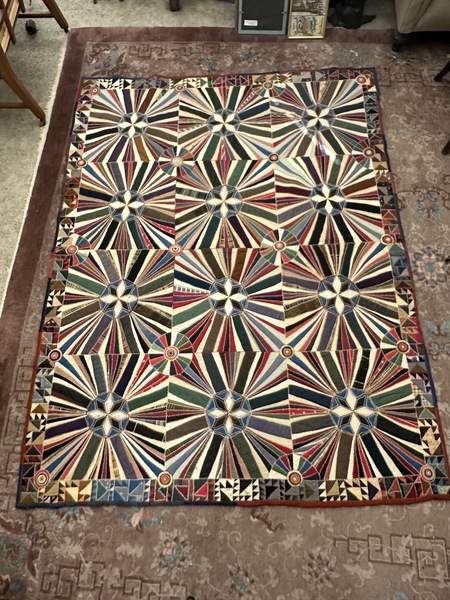 Totally Amazing Crazy Quilt Late 19th Century