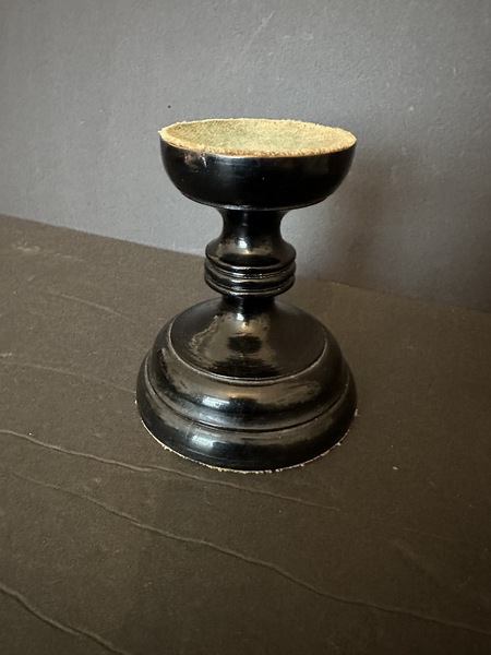 1800 Treen Work Watch Holder Great Ebony Finish