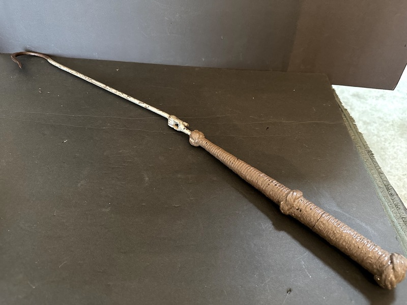 Rare Antique Mechanical Fishing Gaff Sailors Work