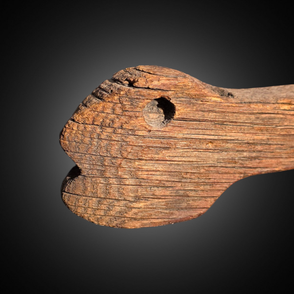 Scarce 19th c. Wooden Weathervane