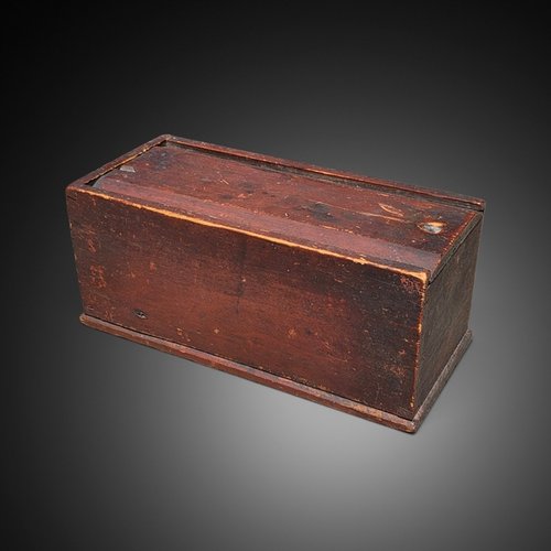 Early Slide Lid Candle Box