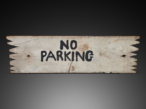 No Parking Sign