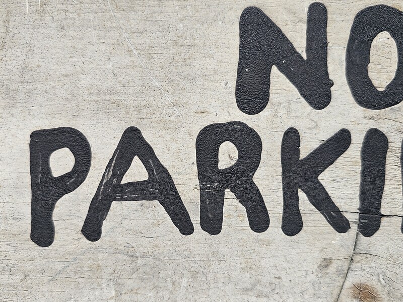No Parking Sign