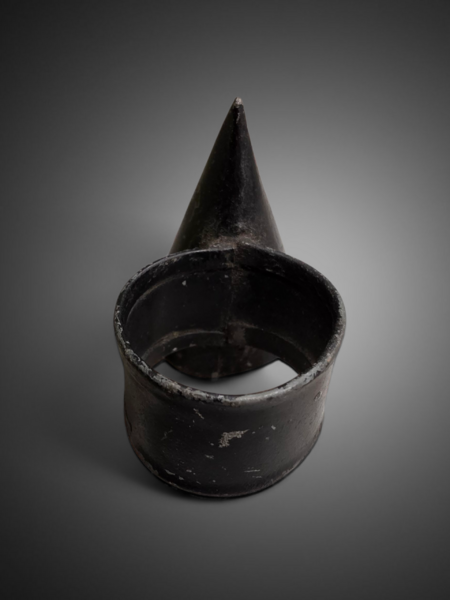 Unusual Painted 19th c. Snuffer
