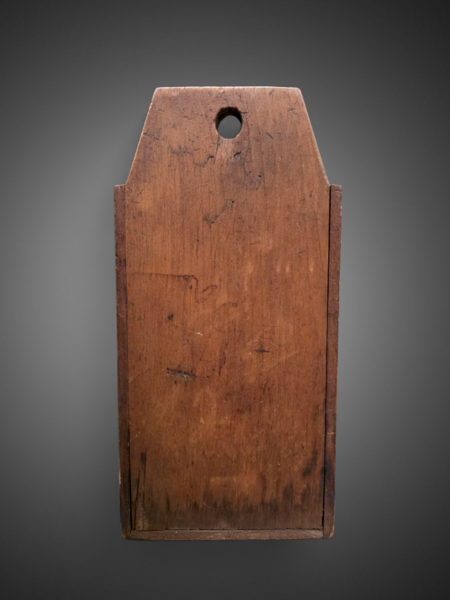 19th c. Wooden Spill Box