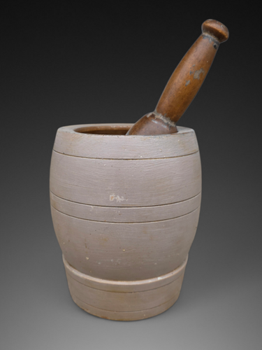 19th c Mortar & Pestle