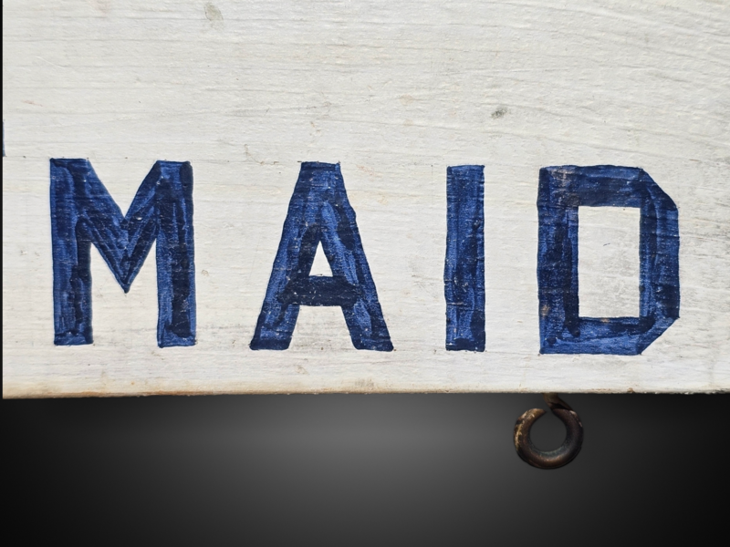 "HOME MAID" Sign