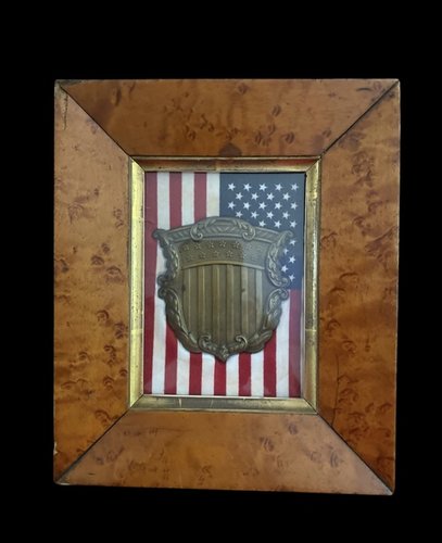 Federal Shield on Flag