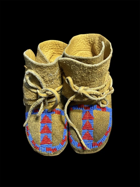 Child's Beaded Moccasins