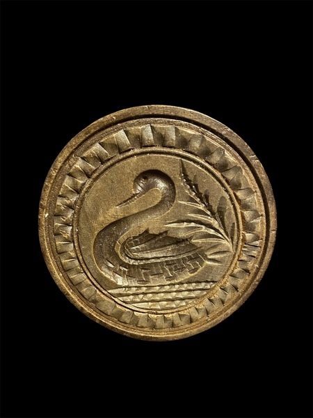 Swan Butter Stamp