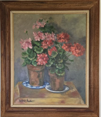 Geranium Painting