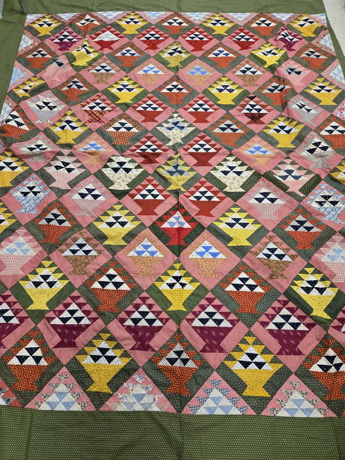 Basket Quilt Top