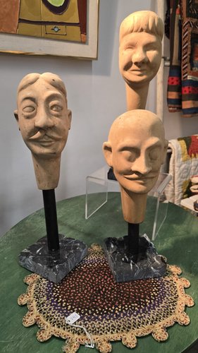 Wood Puppet Heads