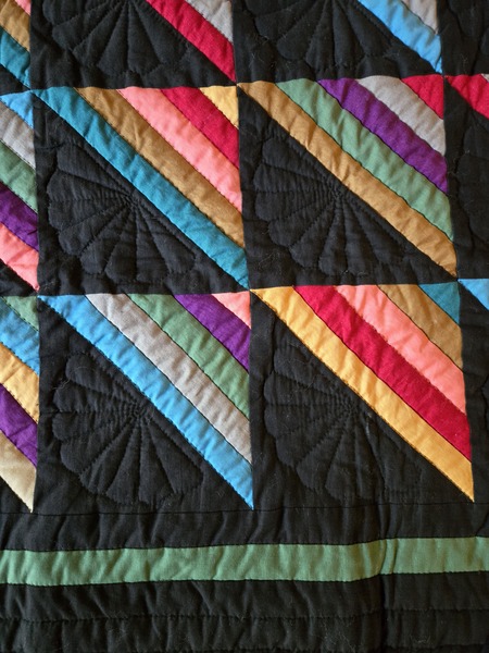 Amish Crib Quilt or Wall Piece