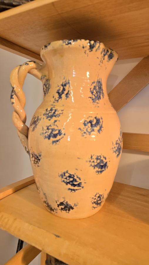 Sponge Ware Pitcher