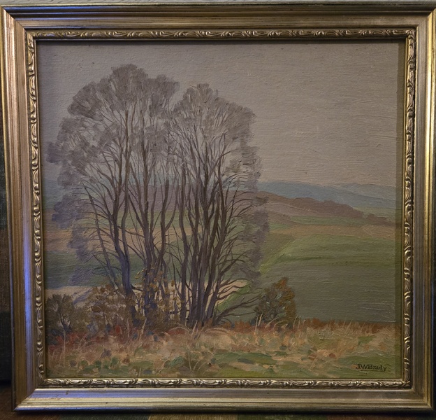 Painting of Scenic Tree