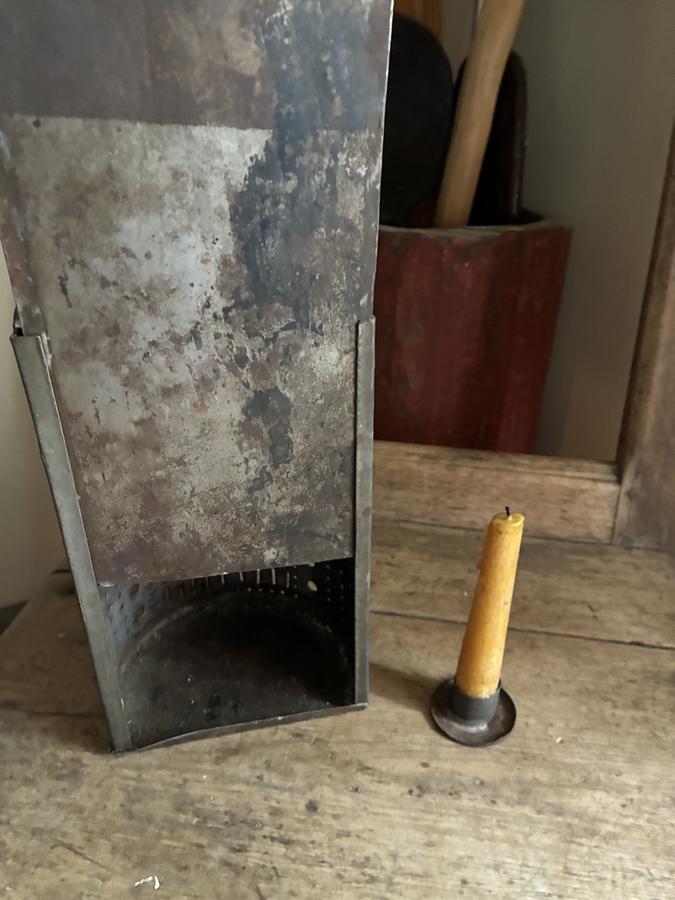 Early Rare Punched Lantern