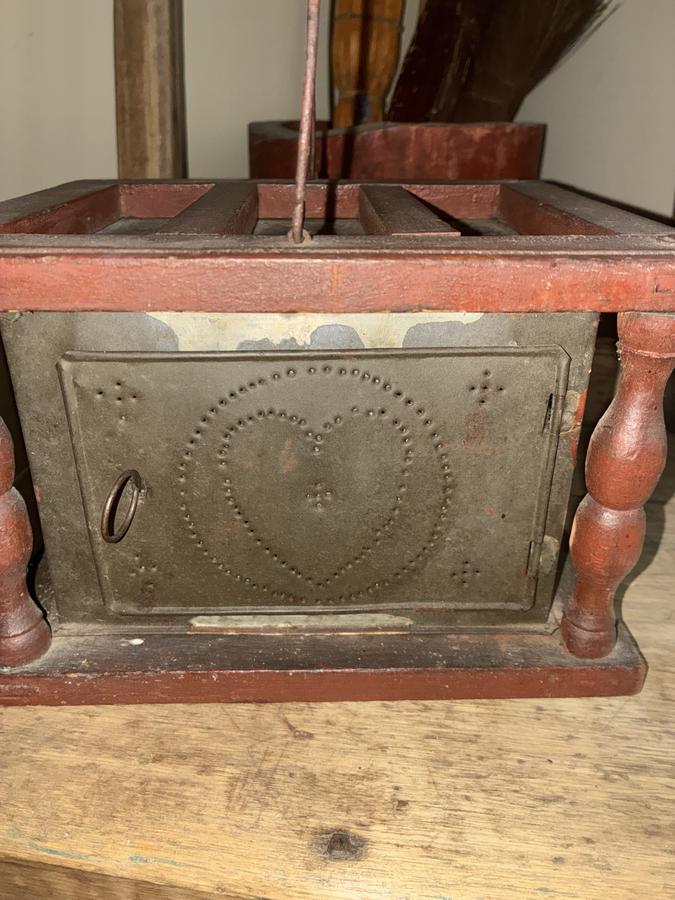 19th C Footwarmer
