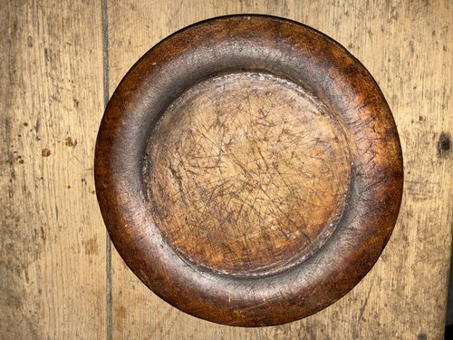 19th C Treen Plate