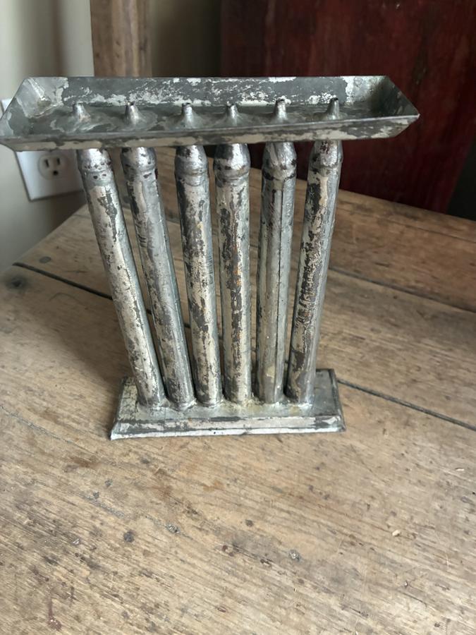 Diminutive Tin Candle Mold