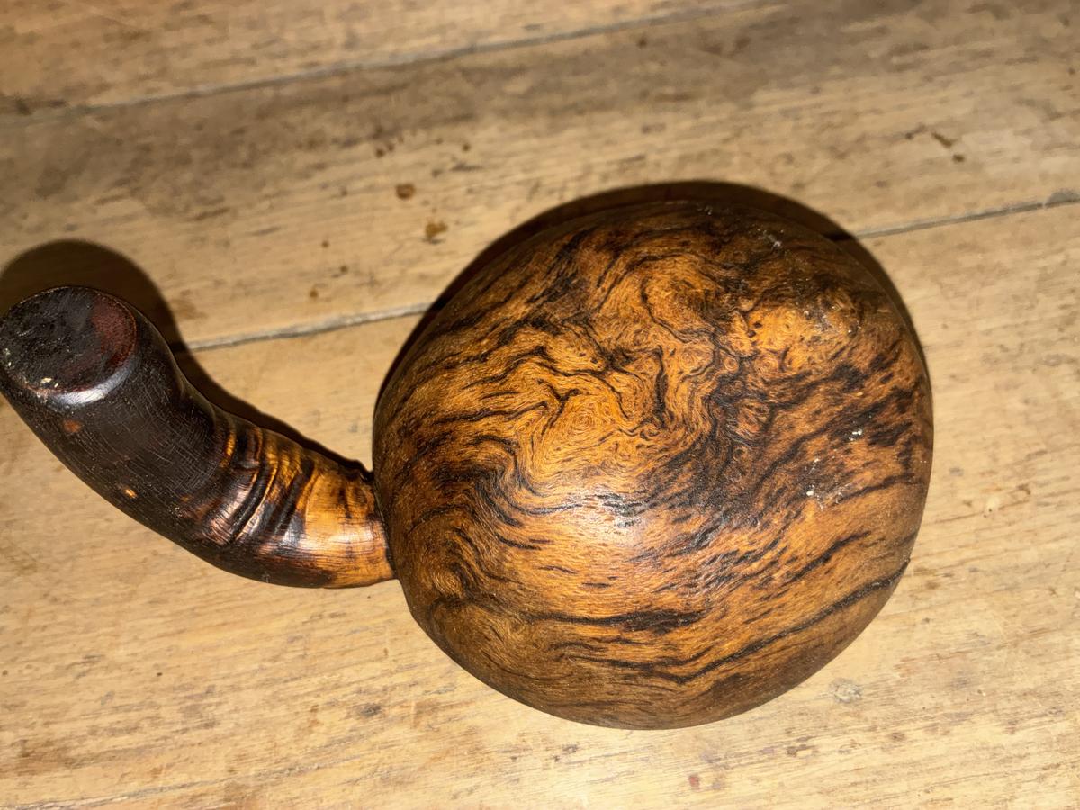18th C Burl Scoop