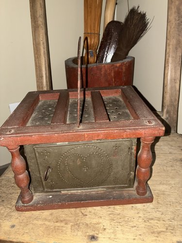 19th C Footwarmer