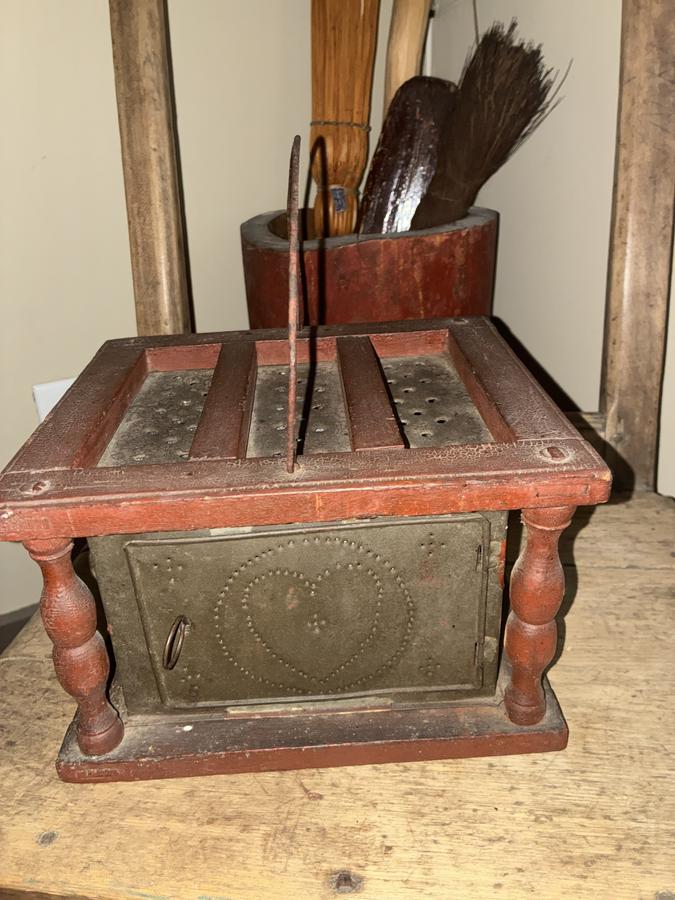 19th C Footwarmer