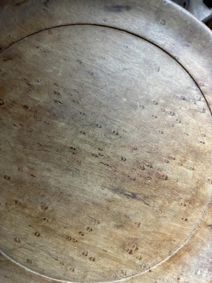 Early American Treen Plate